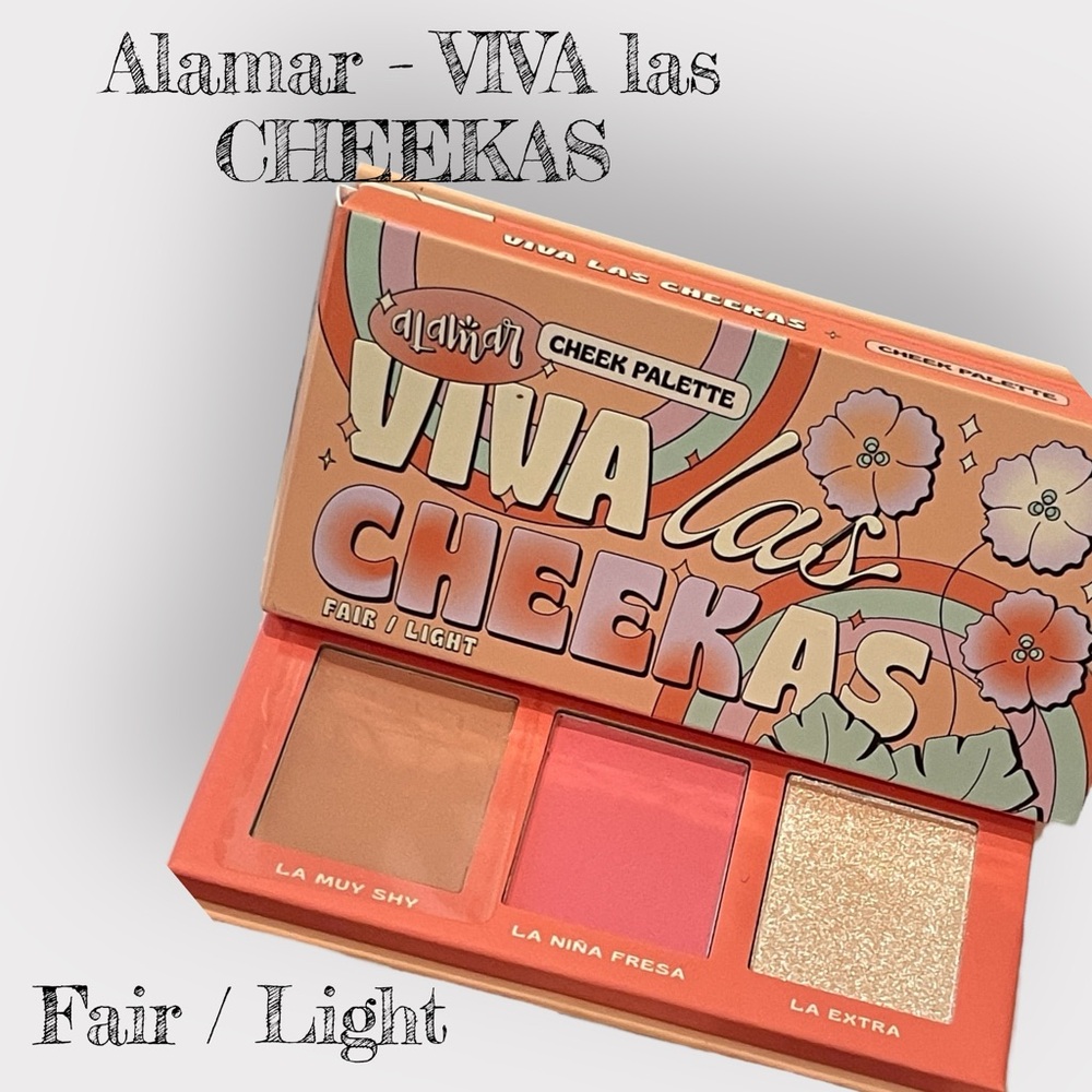 BRAND NEW Alamar Viva Las Cheekas Blush Palette
